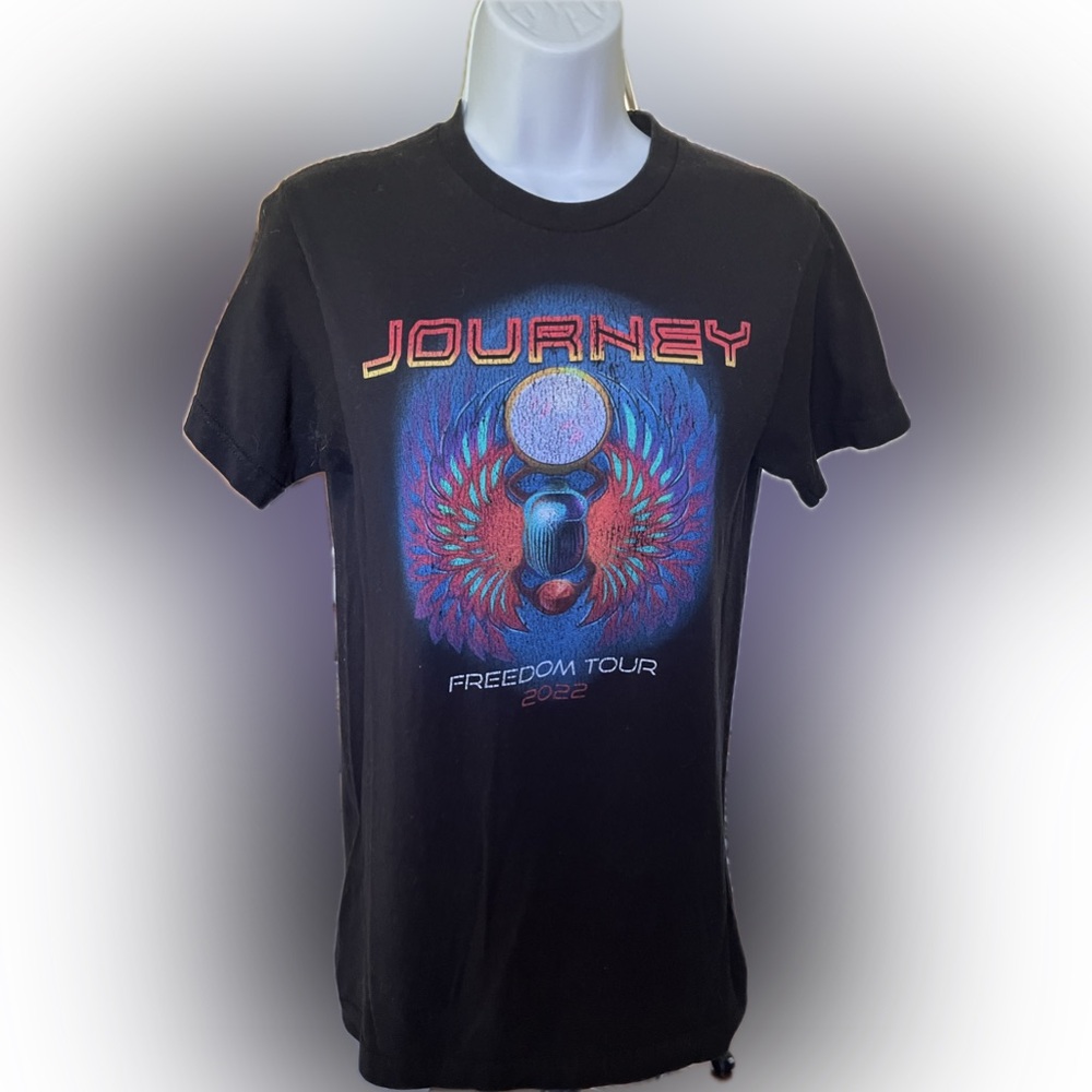 Journey Freedom Tour 2022 Unisex Concert Tee Size Small